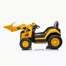 12V CAT Loader Children’s Ride-On Construction Tractor with Parental Remote Control - Yellow