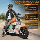 UL Approved Electric Mini Chopper Motorcycle for Kids 5-8 Years, 160W, 3 Speed