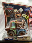 Disney Cars Crash Talkin' Lightning McQueen, Doc Hudson, and The King Action Figures Set