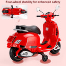 Electric 6V Red 3-Wheel Ride-On Motorcycle Toy for Kids 🛵