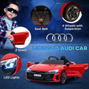 12V Electric Audi RS e-tron GT Ride-On Car for Children - Red