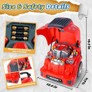 Engaging Truck Engine Playset with Removable Components, Lights, and Sounds for Kids Aged 3-5