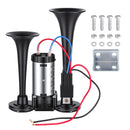 Dual Trumpet Electric Train Horn System - Powerful 150dB Sound at 12V