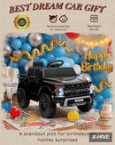 12V Ford F-150 Raptor Licensed Ride-On Truck for Kids with Parental Remote Control