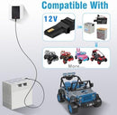 12V Power Wheels Charger for Gray and Orange Top Ride-On Battery Vehicle
