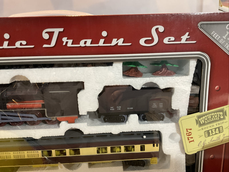 20-Piece Battery Operated Classic Train Set with Lights and Sounds