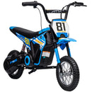 24V Electric Dirt Bike for Kids, 250W Motor, 9.9 MPH, 12" Tires with Rear Suspension