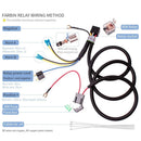 12V Electric Dual Truck Horn with Button for Loud Sound