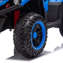 24V 160W Electric Off-Road ATV for Kids with Bluetooth and LED Lights - Blue