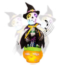 Animated Skeleton Toy - Interactive Halloween Skull Decoration with Voice and Music