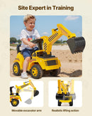 Excavator Push Car for Toddlers Aged 19 to 36 Months