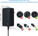 24V Battery Charger for Kids Electric Ride-On Cars