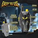 Black Bat Walkie Talkies for Kids with Flashing Eye Lights