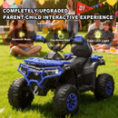 24V Off-Road ATV Style Ride-On Car for Kids with Lights and Music