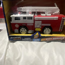 City Rescue Fire Truck Toy with Lights and Sounds