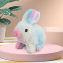 Interactive Electric Rabbit Toy with Sounds and Walking Features for Babies