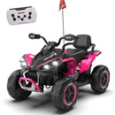 24V Children's Electric ATV with Remote, Bluetooth, USB, and MP3 Features