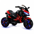 12V Battery-Powered Kids Motorcycle Ride-On with Illuminated Wheels