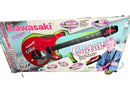 Kawasaki Air Guitar Toy with Whammy Bar and Headset Mic by DSI Electronics