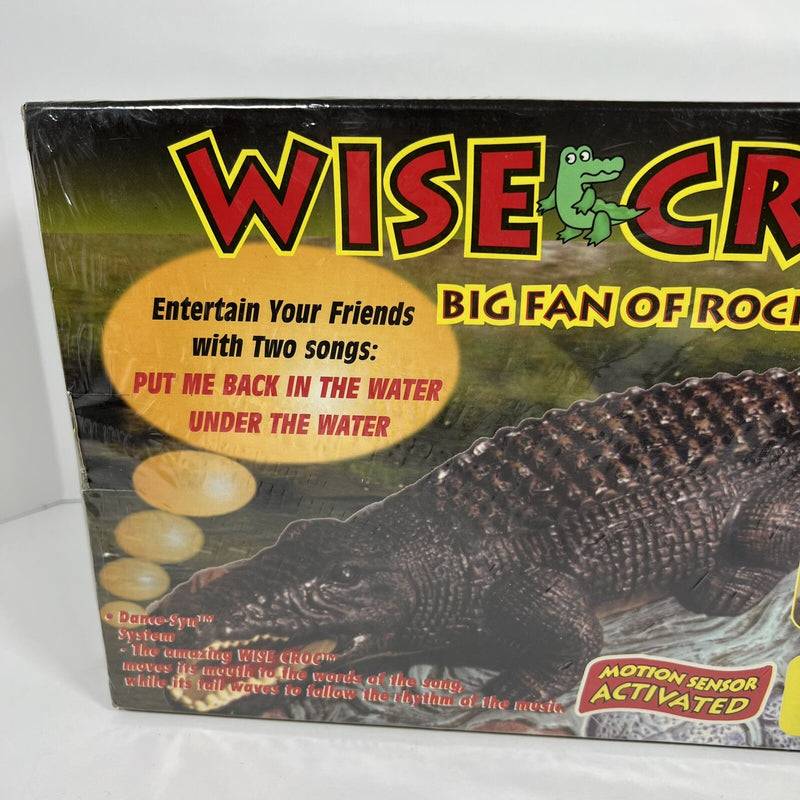 New Sealed Animatronic Singing and Dancing Crocodile Alligator Toy
