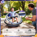 Remote Control 360° Spinning Electric Bumper Car with LED Lights