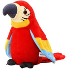 Interactive Talking Macaw Parrot Plush Toy