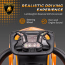 Dual Function Ride-On Push Car for Toddlers Aged 1-3, Official Lamborghini Stroller Experience