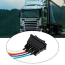 Set of 2 5-Wire Automotive Power Window Switches 41x26x21mm 12V/24V 20A with LED Indicator