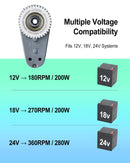 Dual 24V RS775 Motor Gearbox Enhancement for Power Wheel Ride-On Vehicles