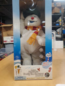 Gemmy Christmas Spinning Snowflake Frosty the Snowman - Fully Operational!