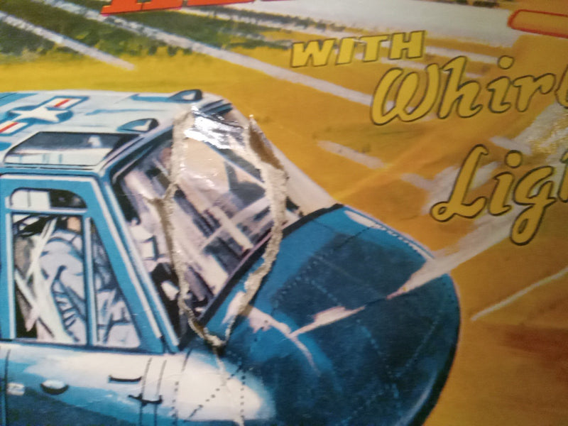 Working Vintage 1966 Battery-Operated Chop Chop Helicopter Toy with Original Box
