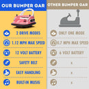 12V Electric Bumper Car for Toddlers - Kids Ride-On Toy with 360-Degree Spin