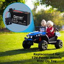 12V Ride-On Toy Battery Pack - 7Ah Replacement Kit with Harness