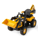 Multi-Function Ride-On Tractor, Excavator, Bulldozer with Trailer and Shovel Bucket for Kids