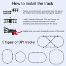 Remote Control Metal Train Set for Children Aged 4-8