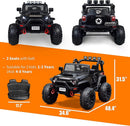 Big Wheel Dual Seater Kids Electric Truck with Remote Control