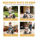 KORIMEFA KF-T03 Versatile 5-in-1 Tricycle for Children Aged 1-3 with Parent Push Handle