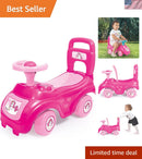 Enchanting Pink Unicorn Ride-On with Storage - Ideal for Energetic Toddlers