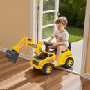 Excavator Push Car for Toddlers Aged 19 to 36 Months