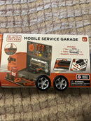 Black & Decker Portable Garage Truck Toy with Flip-Open Storage
