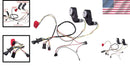 12V DIY Ride-On Car Conversion Kit with Dual Gearbox Motors, Wiring, Switch, and Pedal