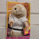 Gemmy 2001 Karate Hamster with Dancing and Kung Fu Moves **Requires Battery Replacement**
