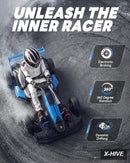 24V Porsche Drift Go Kart for Kids in Blue