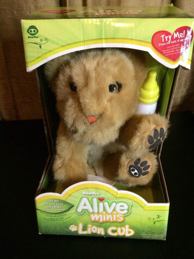 Wowwee Interactive Mini Lion Cub Toy