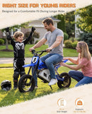 KerryYoo C11 24V 250W Blue Electric Dirt Bike for Kids