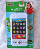 White Toy Smartphone for Kids Ages 3 and Up