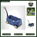 Double Delight Ride-On: Sturdy Kids Toy with Safety Features in Denim Blue
