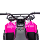 24V 80W Children’s Off-Road ATV with Non-Slip Tires, LED Illumination, Bluetooth Connectivity, and Storage Compartment
