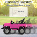 12V Licensed Toyota FJ40 2-Seater Ride-On Truck with Laser Light and Music