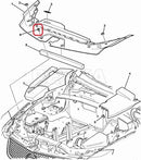 10-Pack LR024316 Retainer Clips for Battery Cover & Cowl Side Panel - Land Rover